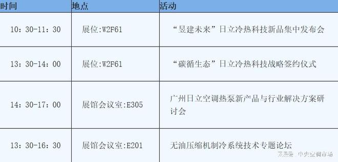 展会预告广州日立空调邀您共赴2024中国制冷展(图4)